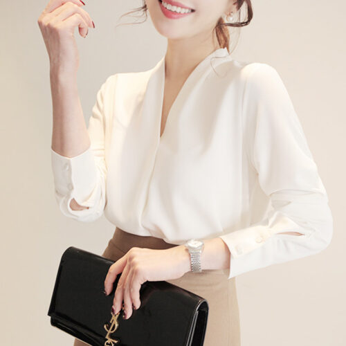 เสื้อเชิ้ตสีขาว เชิ้ตผู้หญิงสวยๆ