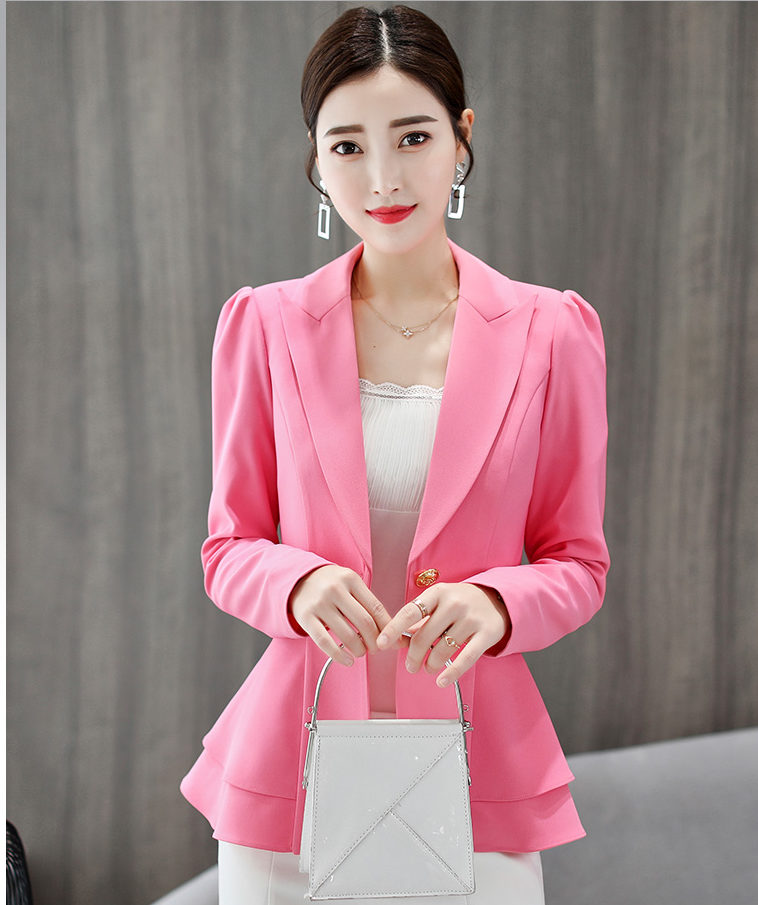 เสื้อคลุมสูททำงานผู้หญิง แบบชายเสื้อแต่งระบาย Korean Style By Baobaoshop -  ทับทิมบิ้วตี้พลัส | Tubtim Beauty Plus