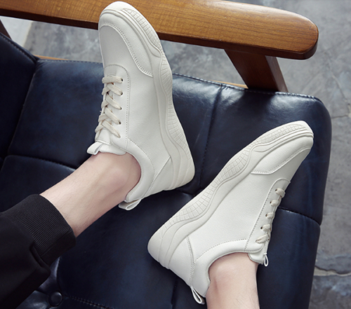 รองเท้าผ้าใบ WHITE&CREAM