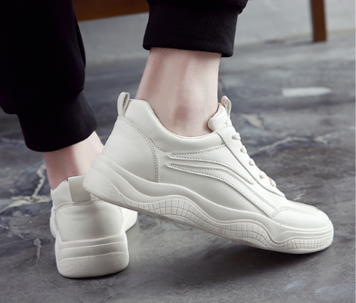 รองเท้าผ้าใบ WHITE&CREAM