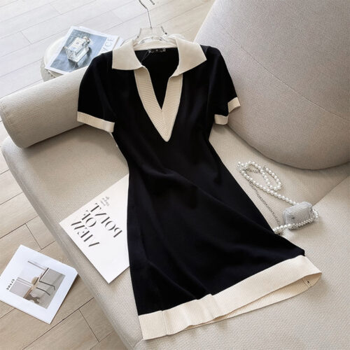 KR BLACK MINI ชุดเดรสสีดำ