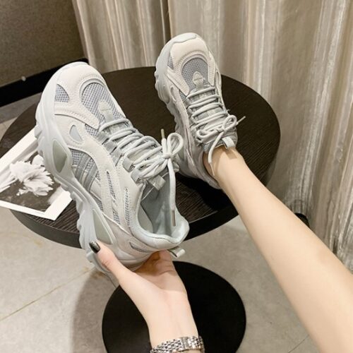 Amoe รองเท้าผ้าใบสีขาว 92280